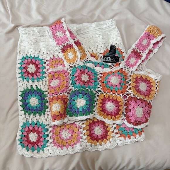 Beach Riot Multicolor Crochet Set - Picture 2 of 4